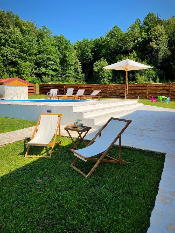 Nina Holiday Home With A Heated Pool Brusane Kültér fotó