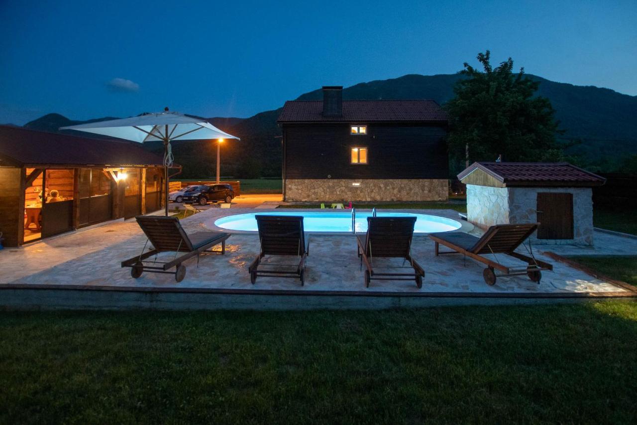 Nina Holiday Home With A Heated Pool Brusane Kültér fotó